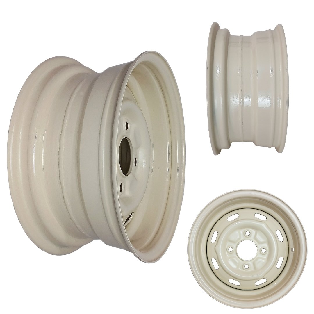 Roda de Aço Para Fusca 4 Furos Mexicano 4 Furos