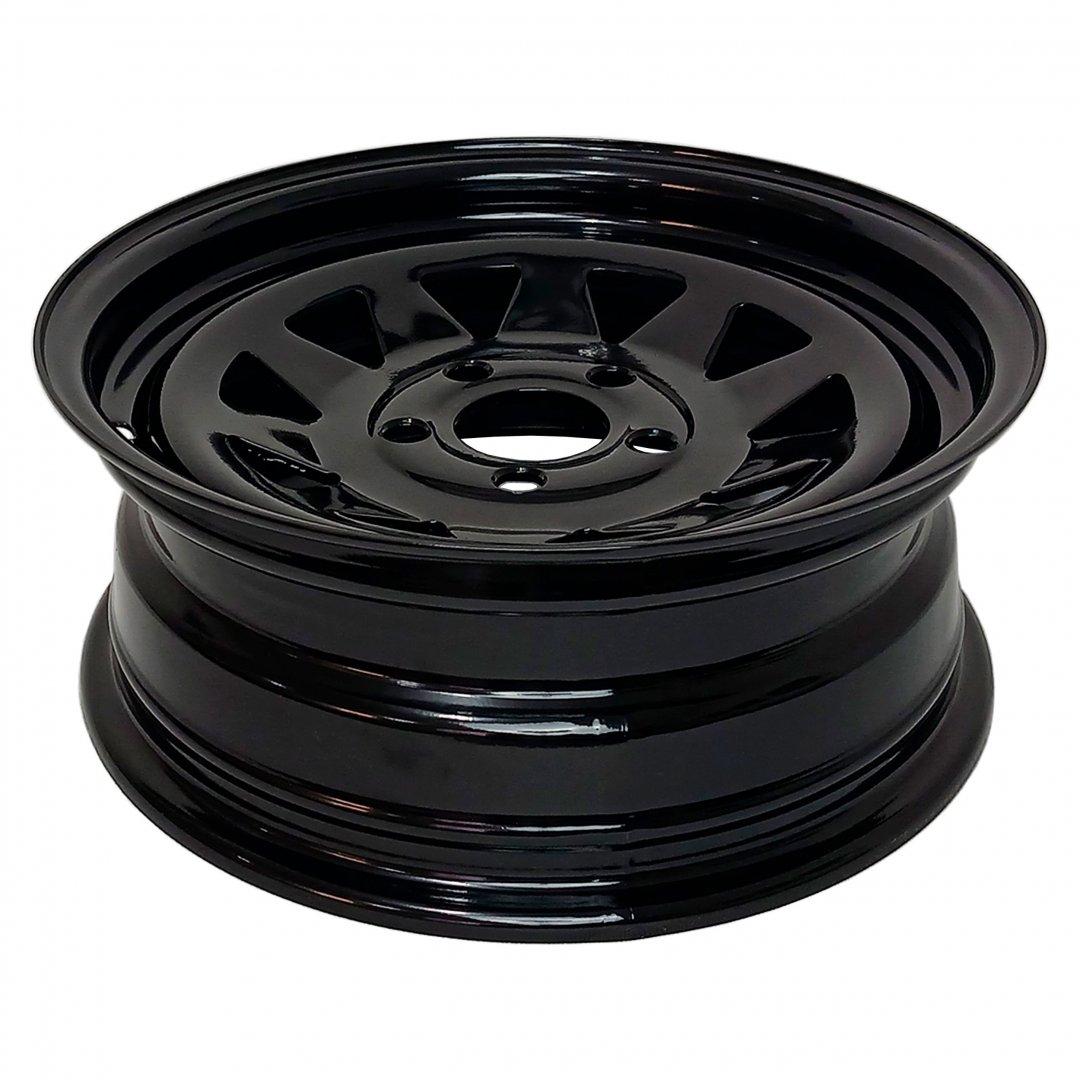 Roda de Aço para Reboques e Carretas Aro 15 Tala 6 Janelas Triângulo