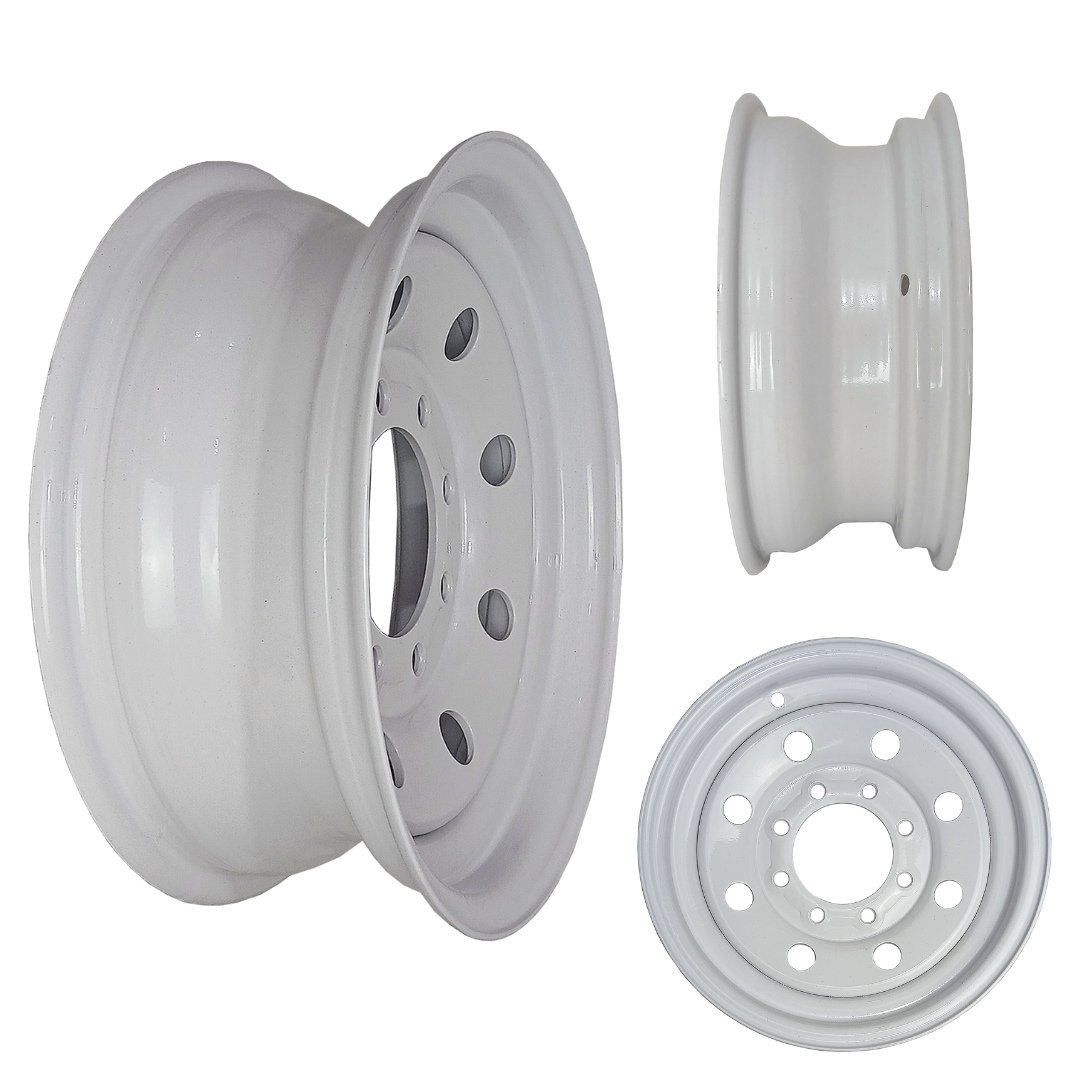 Roda de Aço para Reboque e Carretas Aro 16 Tala 6