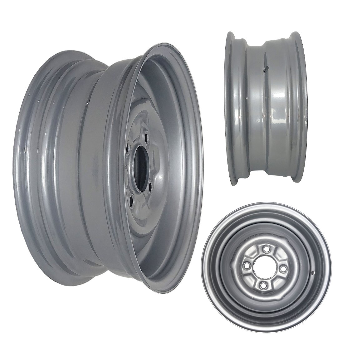Roda de Aço para Porsche Fusca e Brasília - Sem Janelas