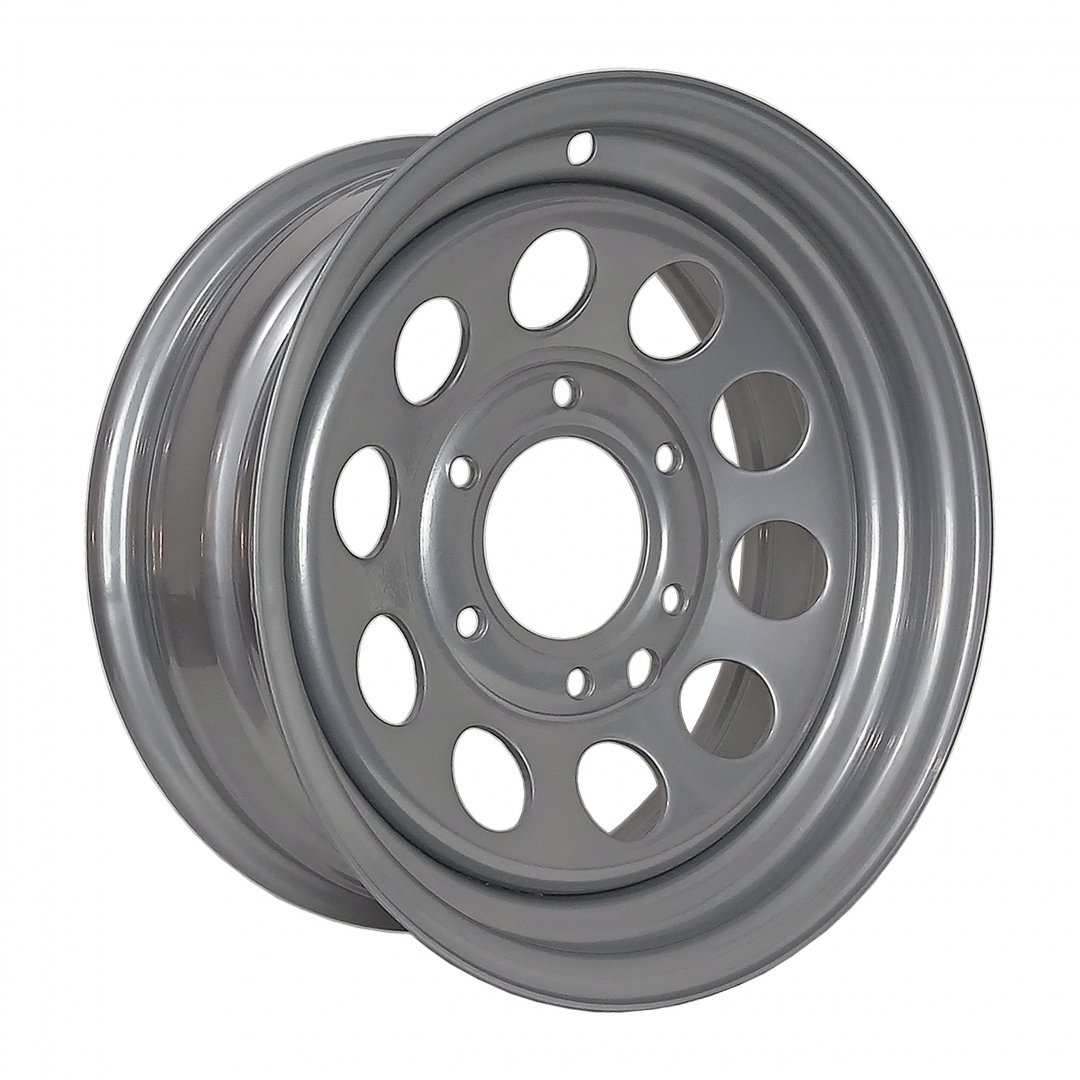 Roda de Aço para Caminhonete A10, C10 e D10 - Janelas Bola