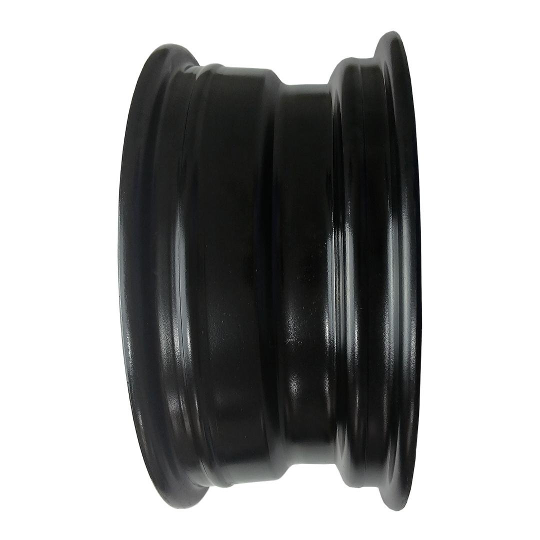 Roda de Aço para Opala SS - Preto com Prata