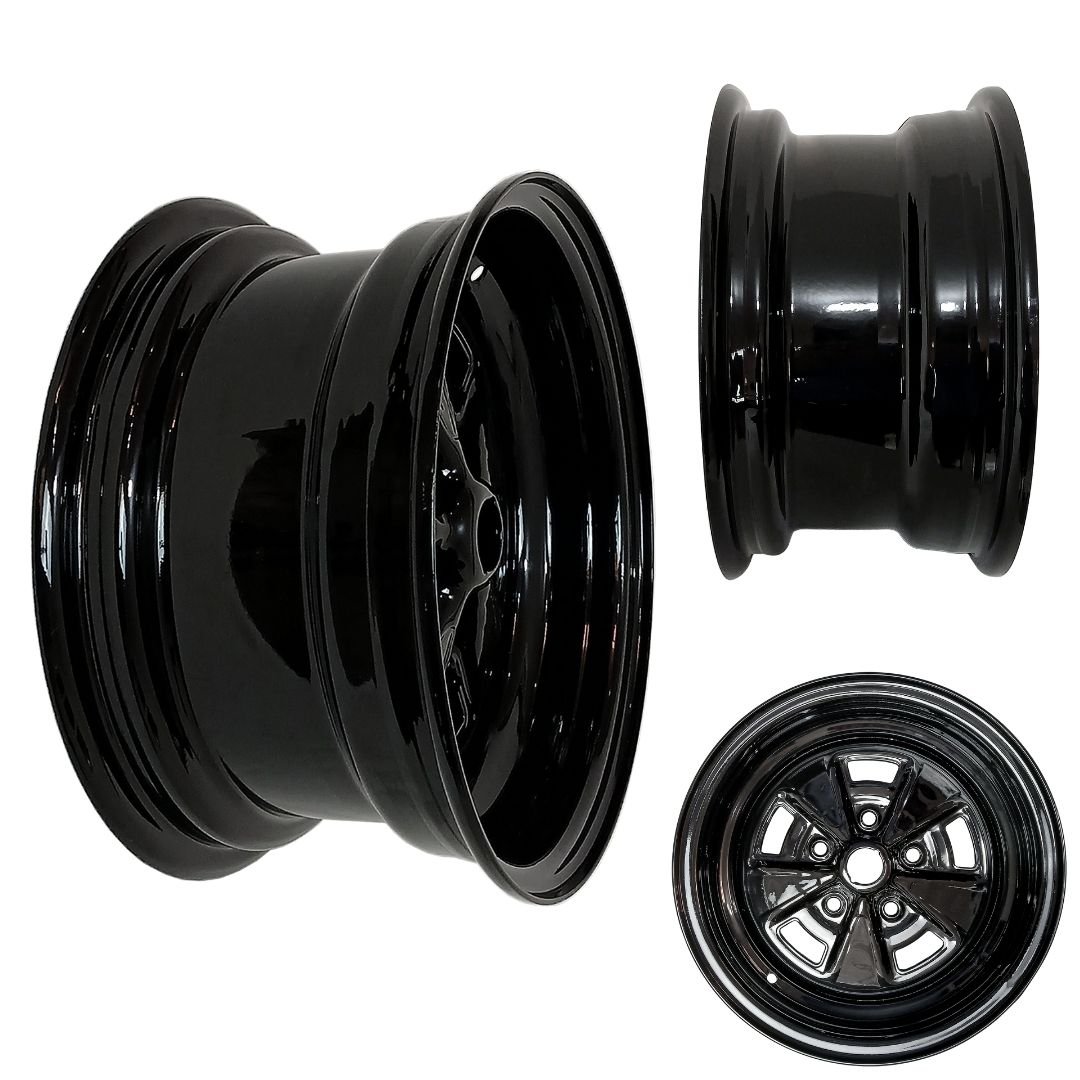 Roda de Aço para Opala SS - Preto