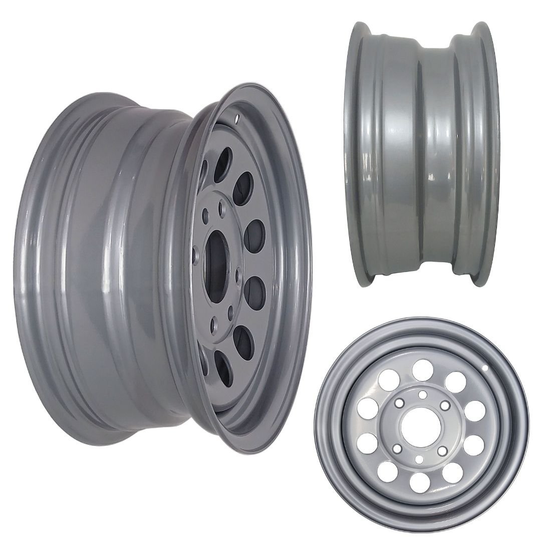Rodas de Aço Para Buggy, Reboques e Carretas - Janelas Bola