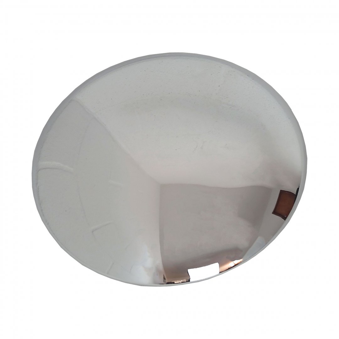 Calota Speed Cromada de Ferro Para Fusca 4 Furos