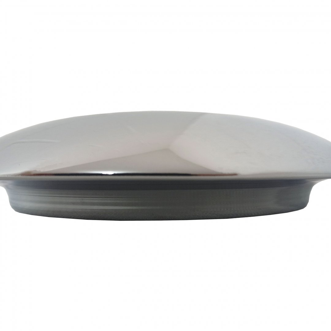Calota Speed Cromada de Ferro Para Fusca 4 Furos