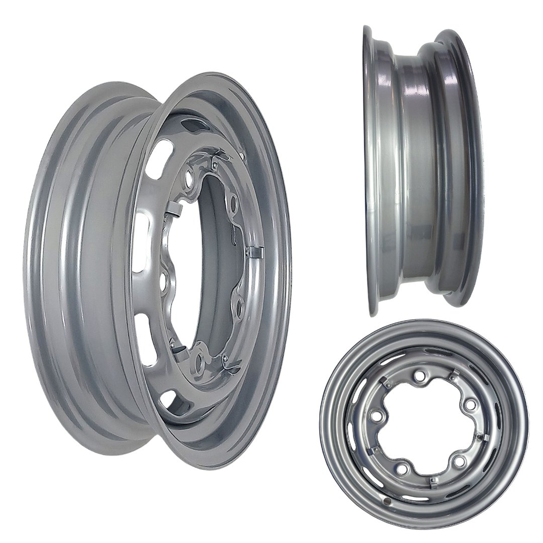 Roda de Aço para Fusca 5 Furos Com Janelas