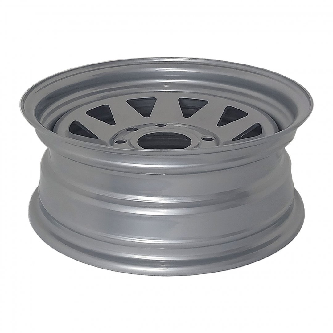 Rodas de Aço Para Buggy, Reboques e Carretas - Janelas Triangulo