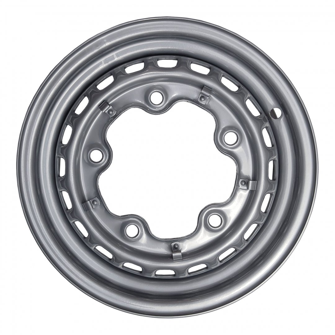 Roda de Aço para Karmann Ghia e Fusca 5 Furos