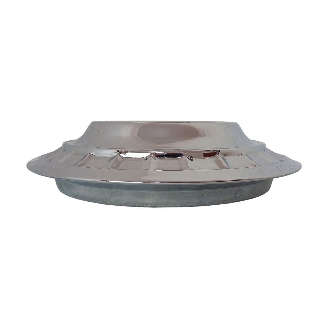 Calota de Ferro Cromada Chevrolet com Emblema