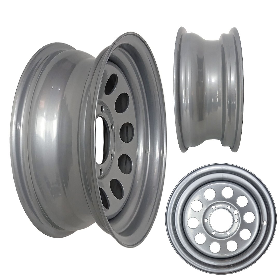 Roda de Aço Para Caminhonete Bandeirante - Janelas Bola
