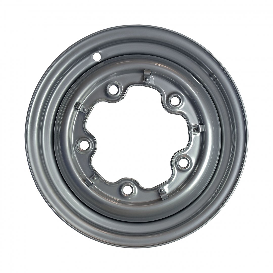 Roda de Aço para Fusca 5 Furos Fechada