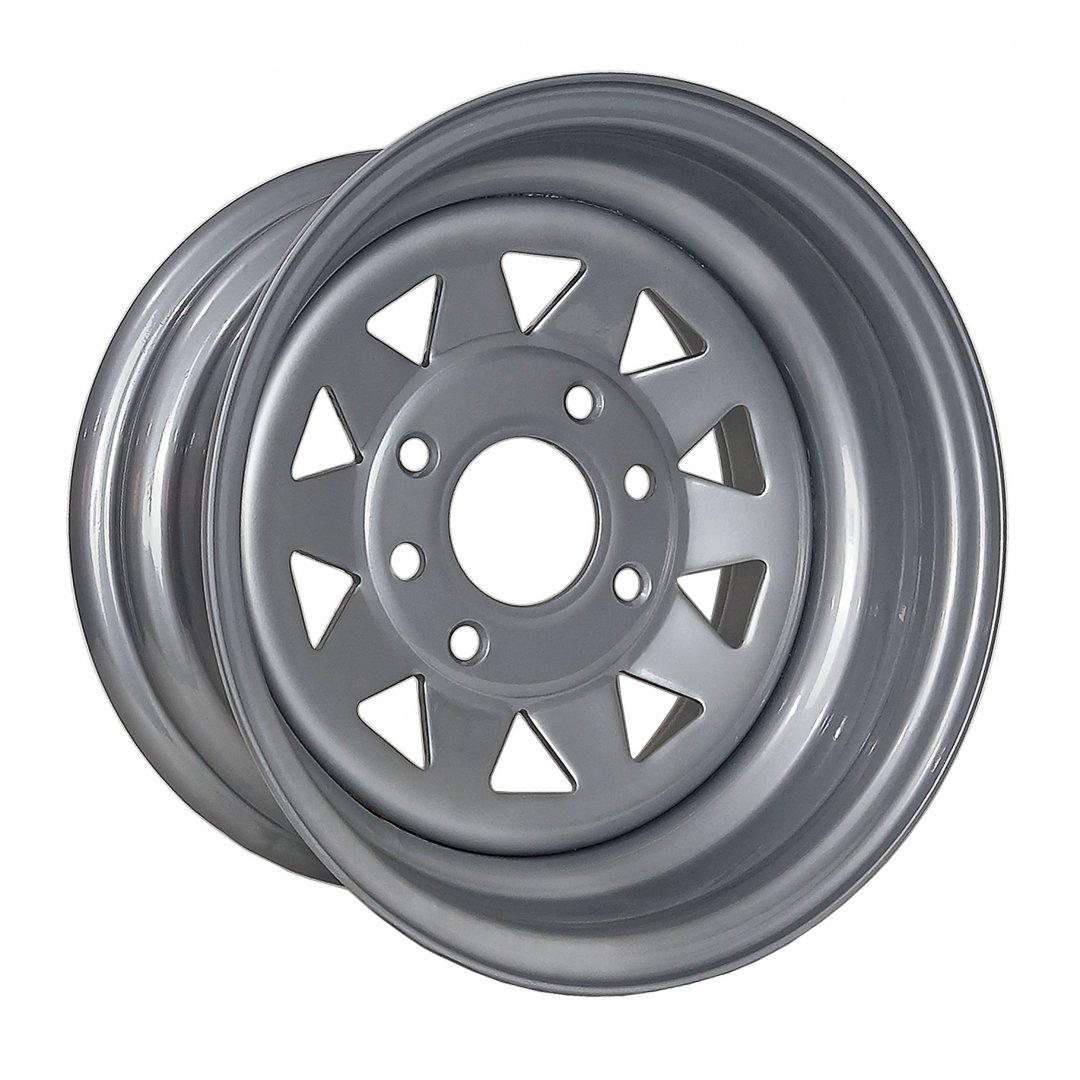 Rodas de Aço Para Buggy, Reboques e Carretas - Janelas Triangulo