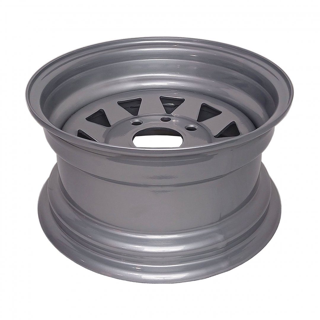 Rodas de Aço Para Buggy, Reboques e Carretas - Janelas Triangulo