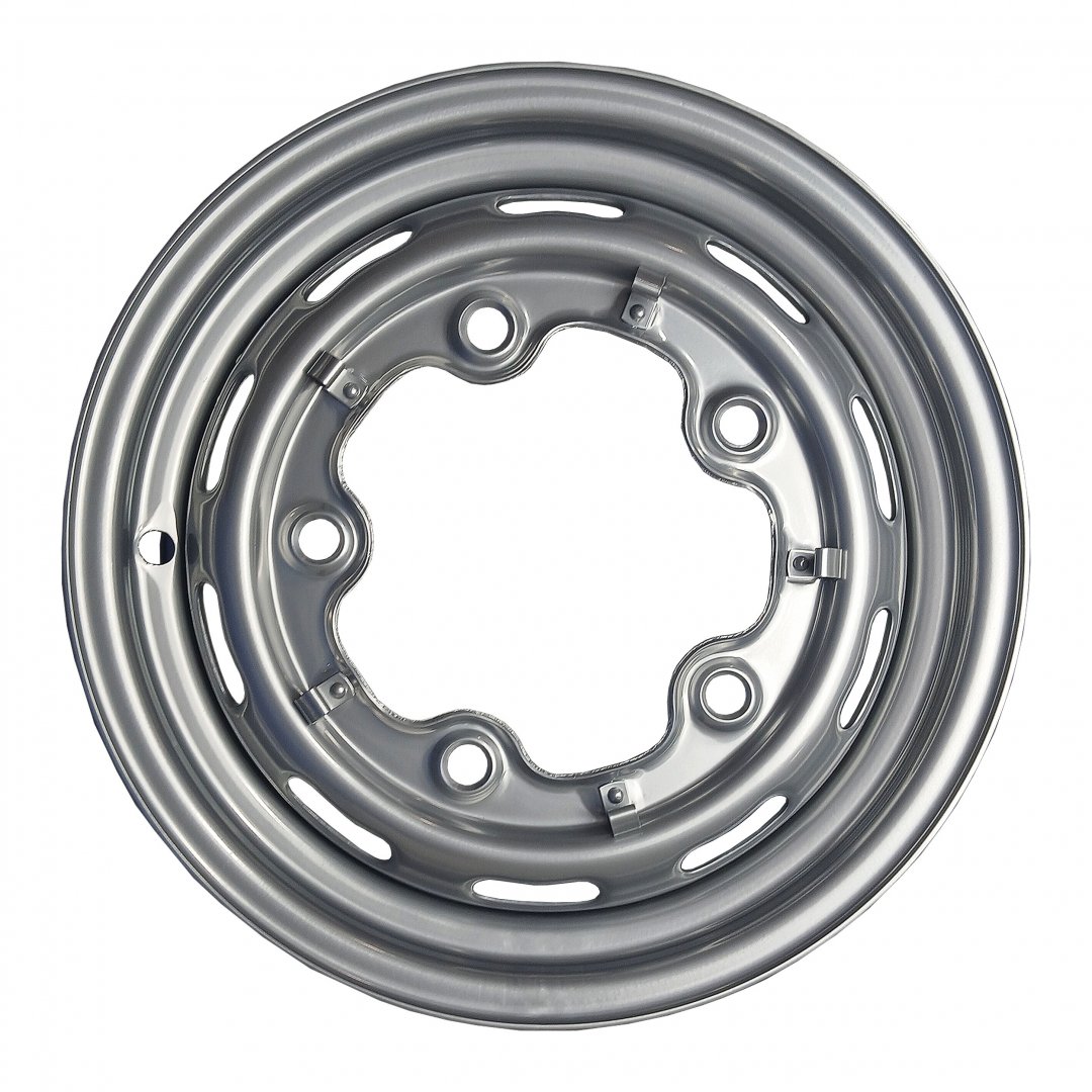 Roda de Aço para Fusca 5 Furos Com Janelas