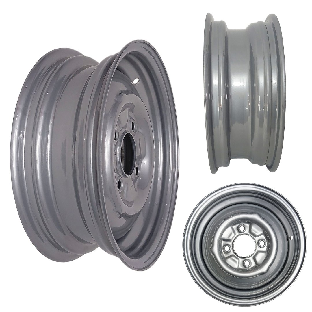 Roda de Aço para Porsche Fusca e Brasília - Sem Janelas