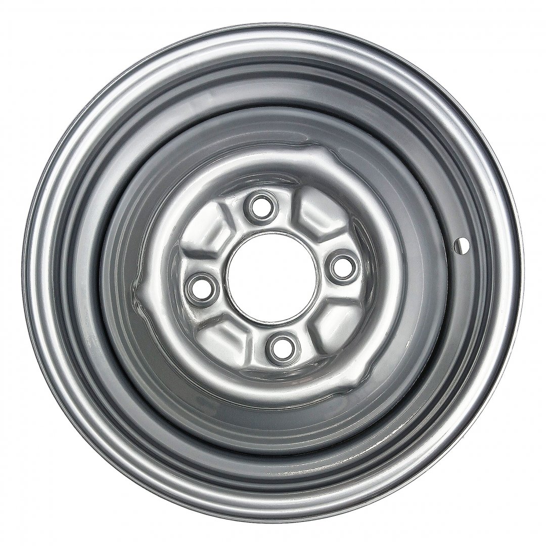 Roda de Aço para Porsche Fusca e Brasília - Sem Janelas
