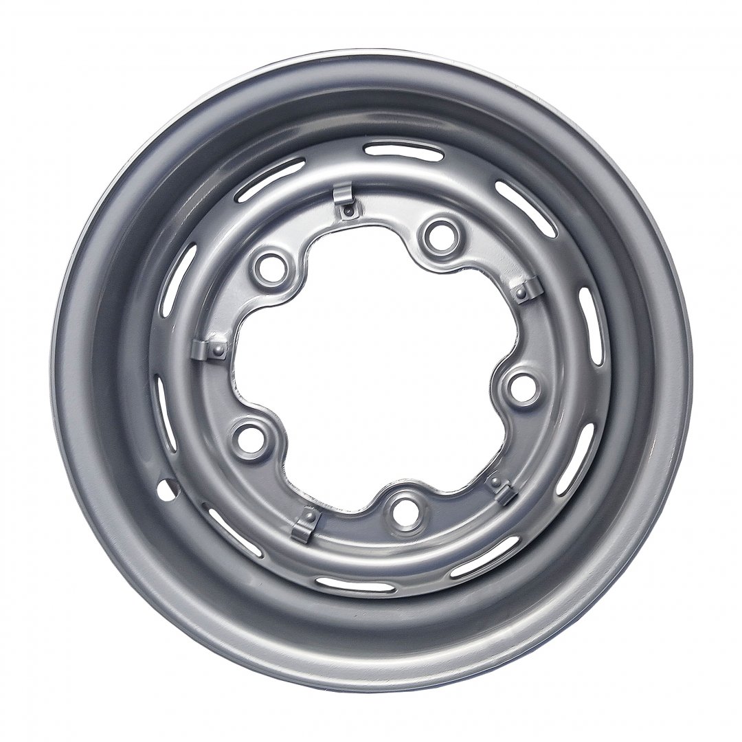 Roda de Aço para Fusca 5 Furos Com Janelas