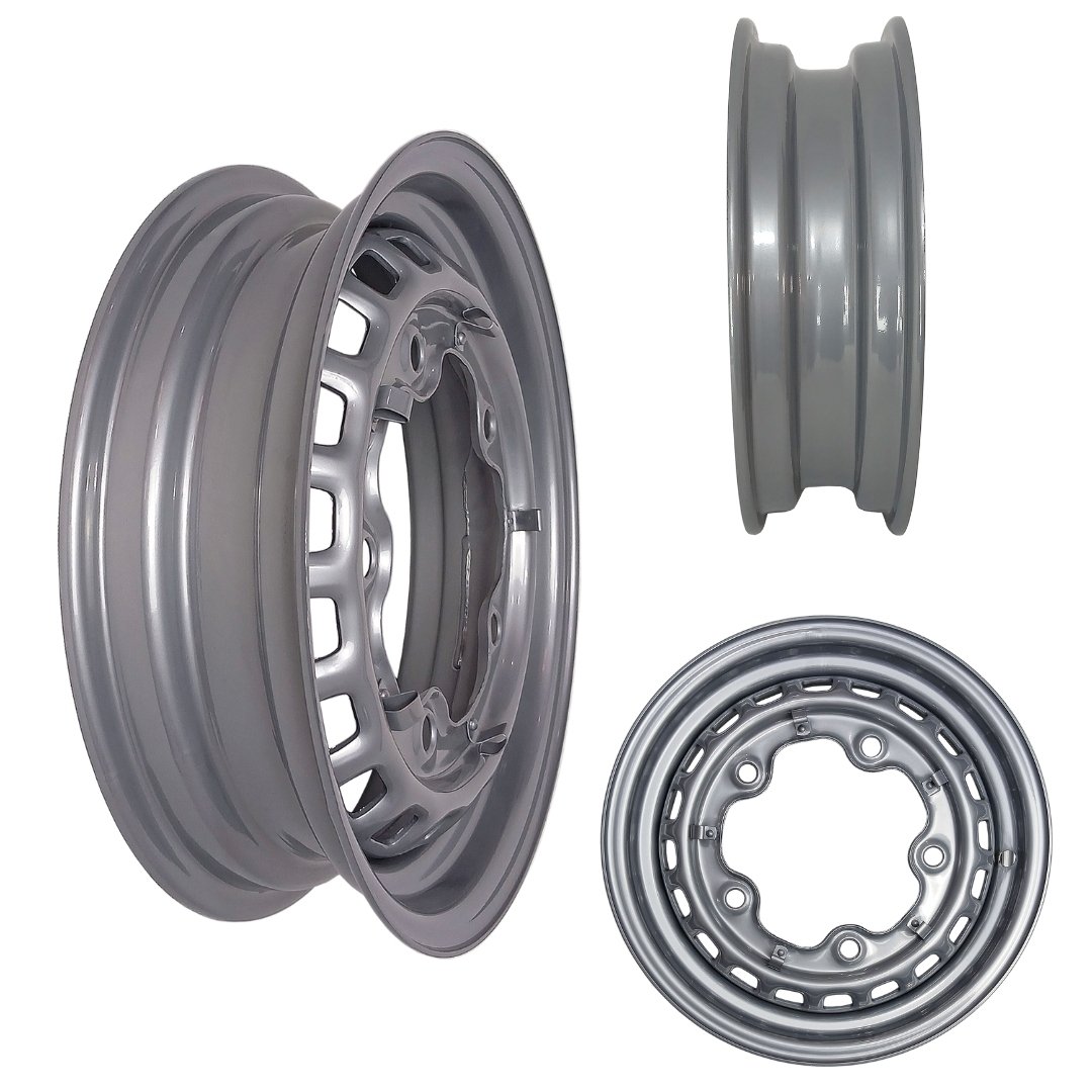 Roda de Aço para Karmann Ghia e Fusca 5 Furos