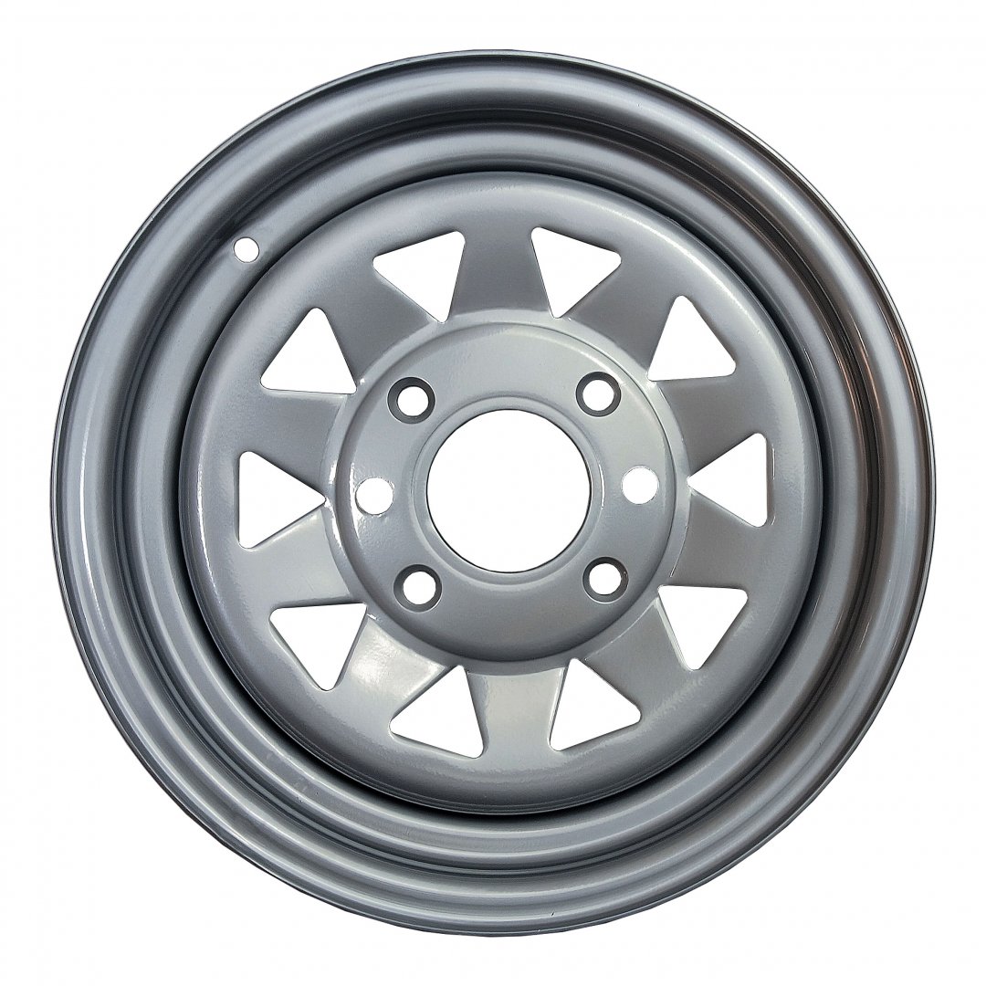 Rodas de Aço Para Buggy, Reboques e Carretas - Janelas Triangulo