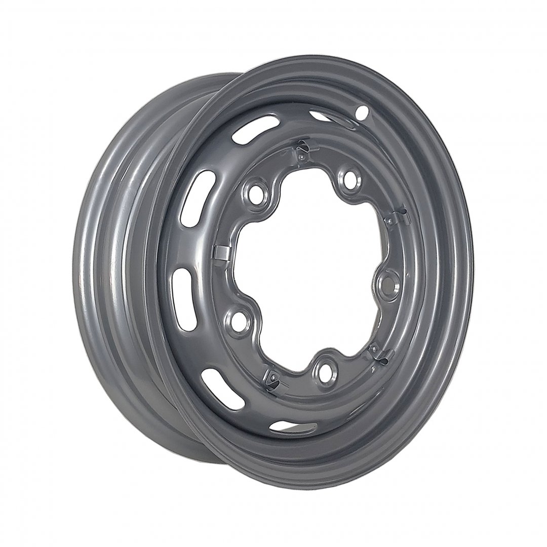 Roda de Aço para Fusca 5 Furos Com Janelas
