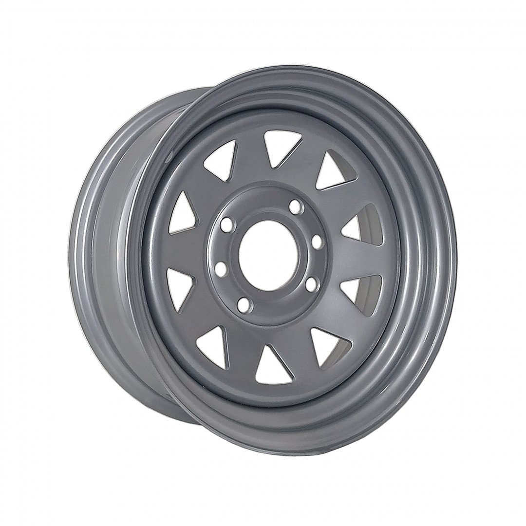 Rodas de Aço Para Buggy, Reboques e Carretas - Janelas Triangulo