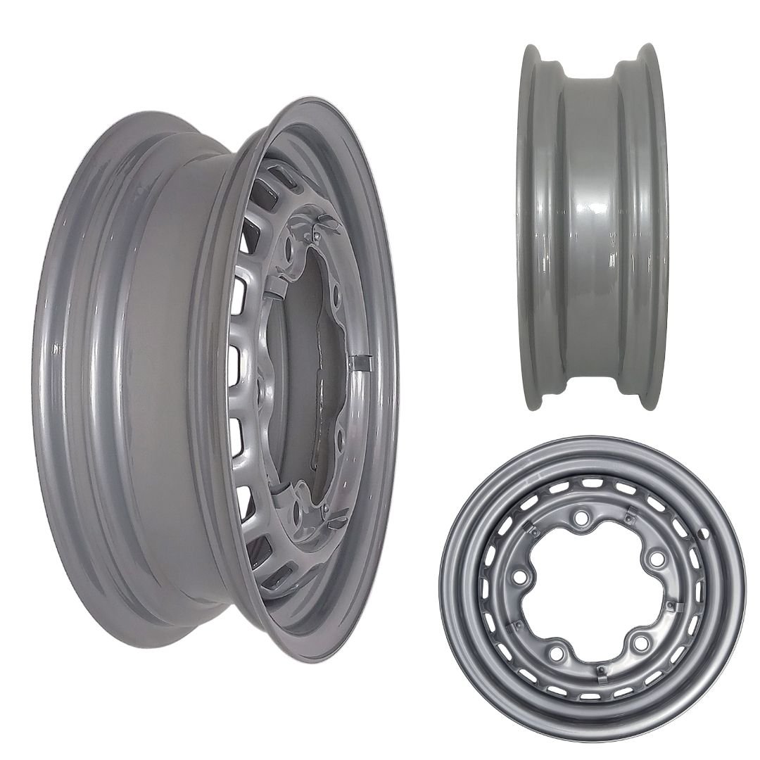 Roda de Aço para Karmann Ghia e Fusca 5 Furos