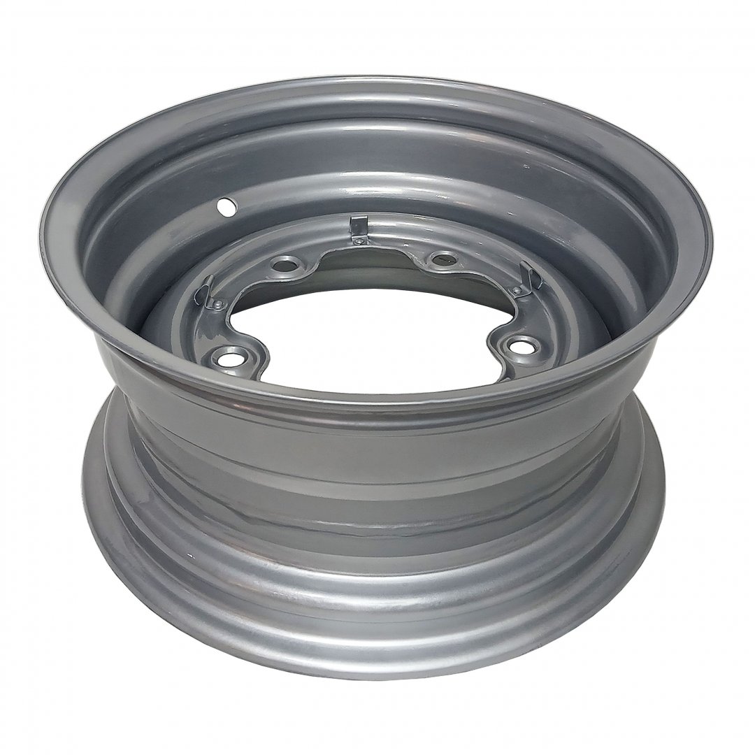 Roda de Aço Para Fusca 5 Furos Fechada com Presilhas para Calota