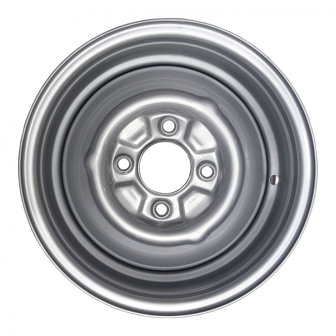 Roda de Aço para Porsche Fusca e Brasília - Sem Janelas